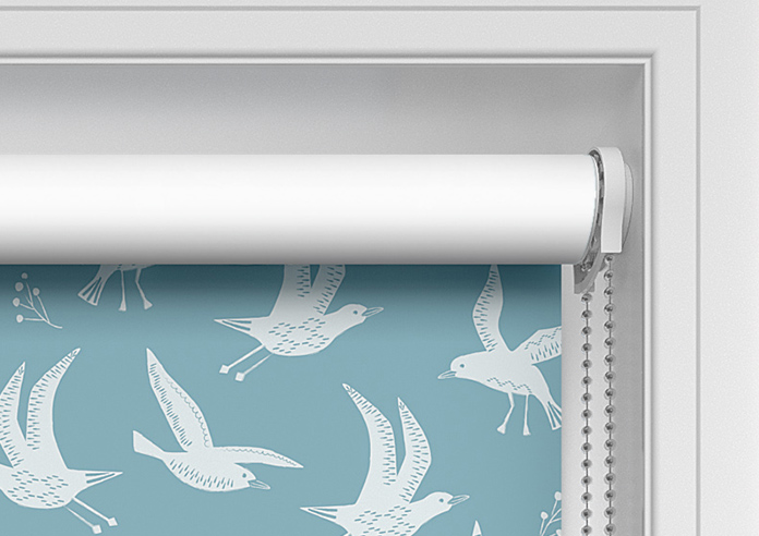Seagulls, Seafoam - Twist&Fit Roller Blind - Image 11